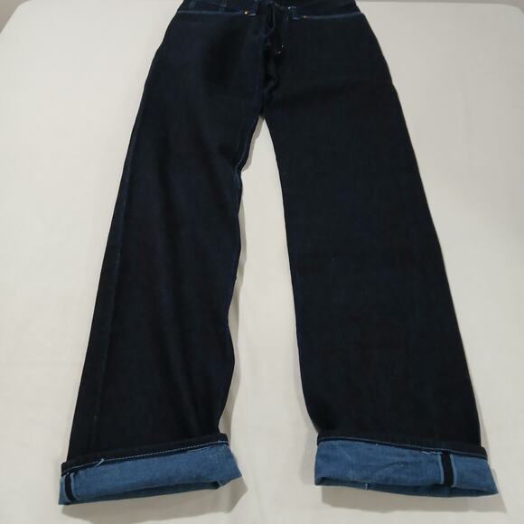 TENDER Jeans Size 3 34x36 130 or 131 Woad Overdye Lost Fit Selvedge Taper $475 - Picture 5 of 16